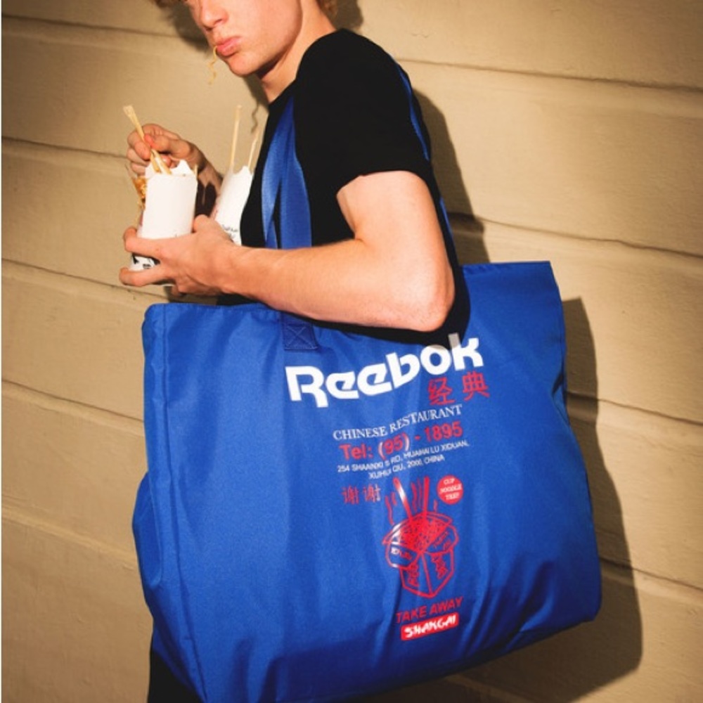 Reebok Classic Graphic Tote (Blue)